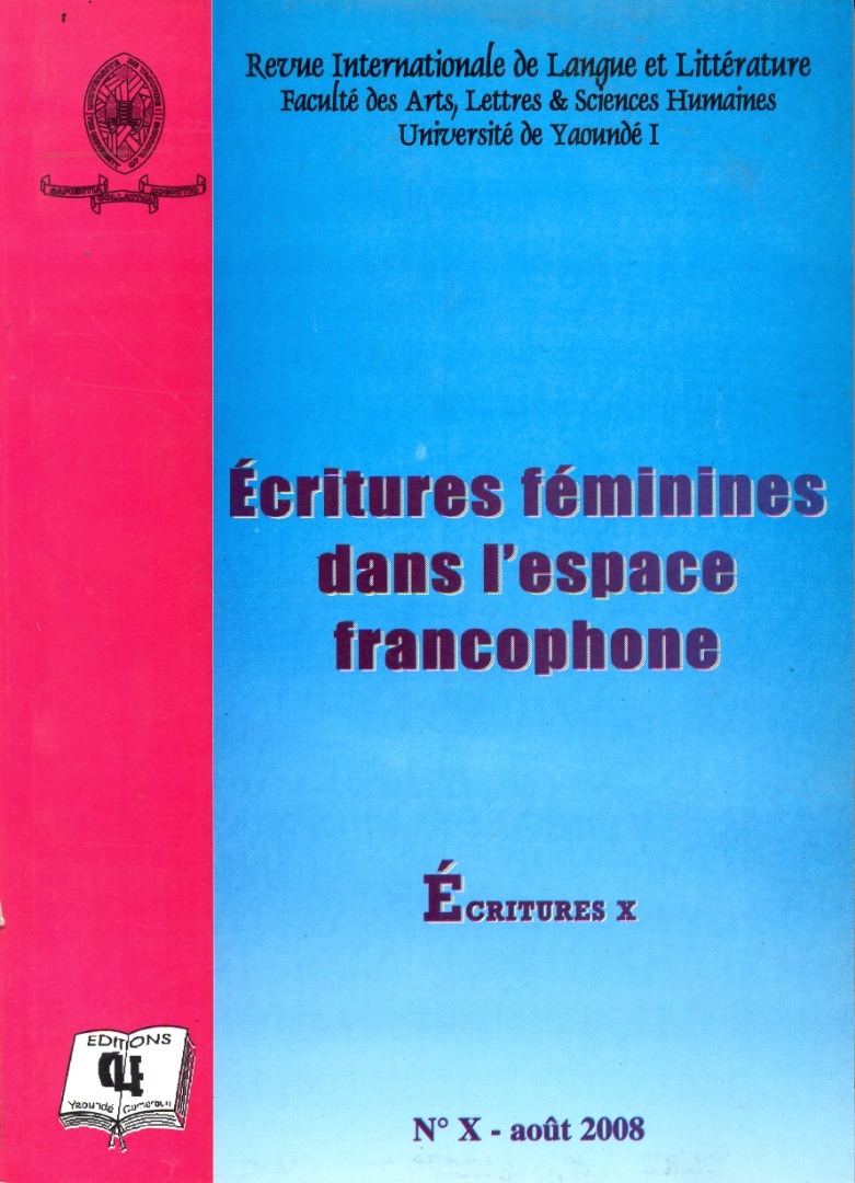 Écritures X : écritures féminines dans l’espace francophone