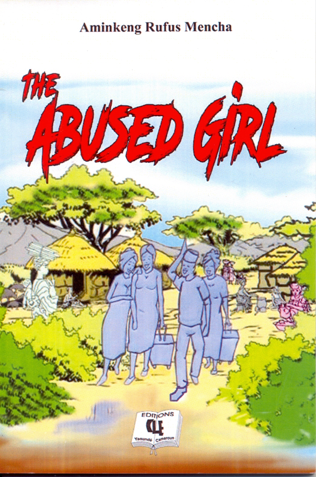 The abused girl