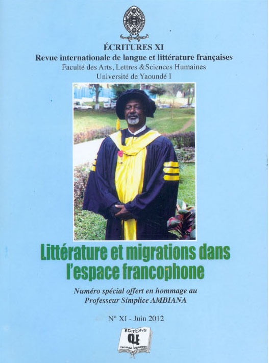 Écritures XI : Littérature et migrations dans l’espace francophone